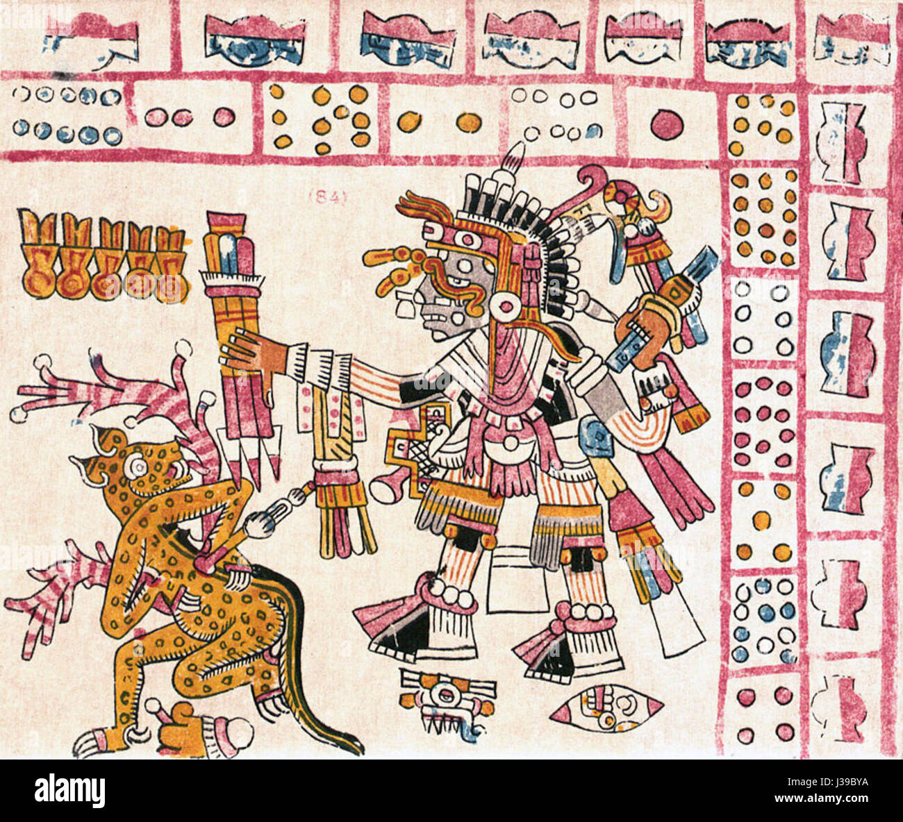 Le Codex Vaticanus B Banque D'Images
