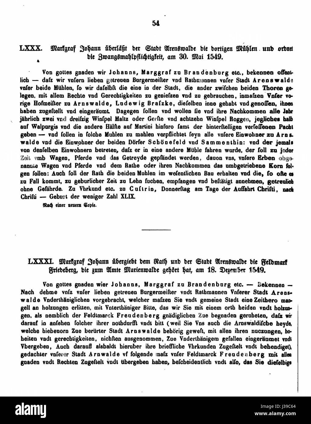 Un document ou un enregistrement étiqueté 'DE CDB 1 18 054', qui peut se rapporter à une archive, une collection ou un élément spécifique dans un contexte historique ou académique. Les détails sont probablement liés à des études régionales ou à des documents d'archives. Banque D'Images