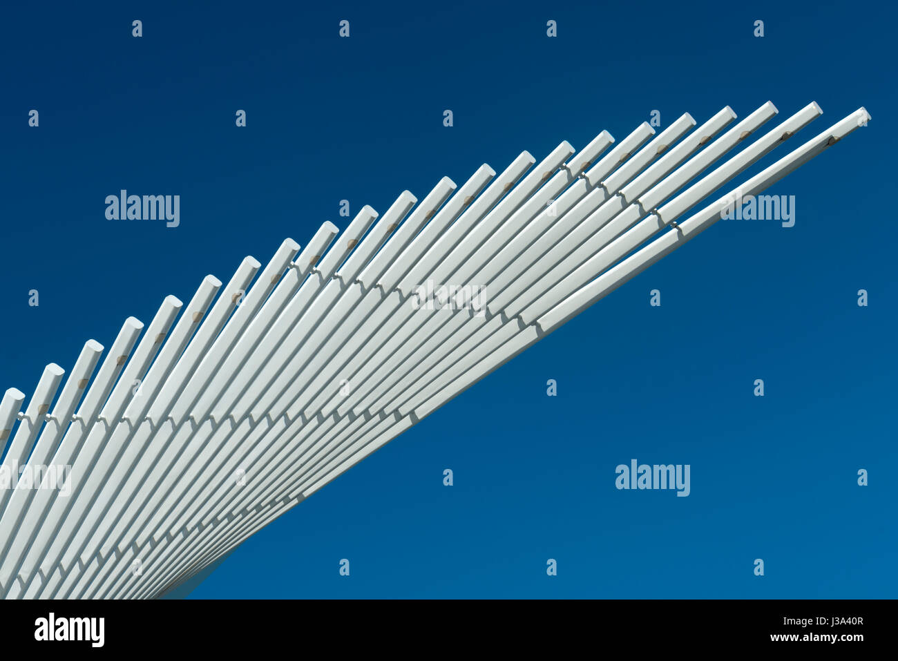 Musée d'Art moderne de Calatrava à Milwaukee USA Banque D'Images