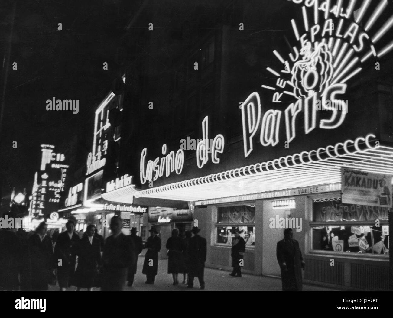 '''Casino de Paris'' sur la Reeperbahn, 1956' Banque D'Images