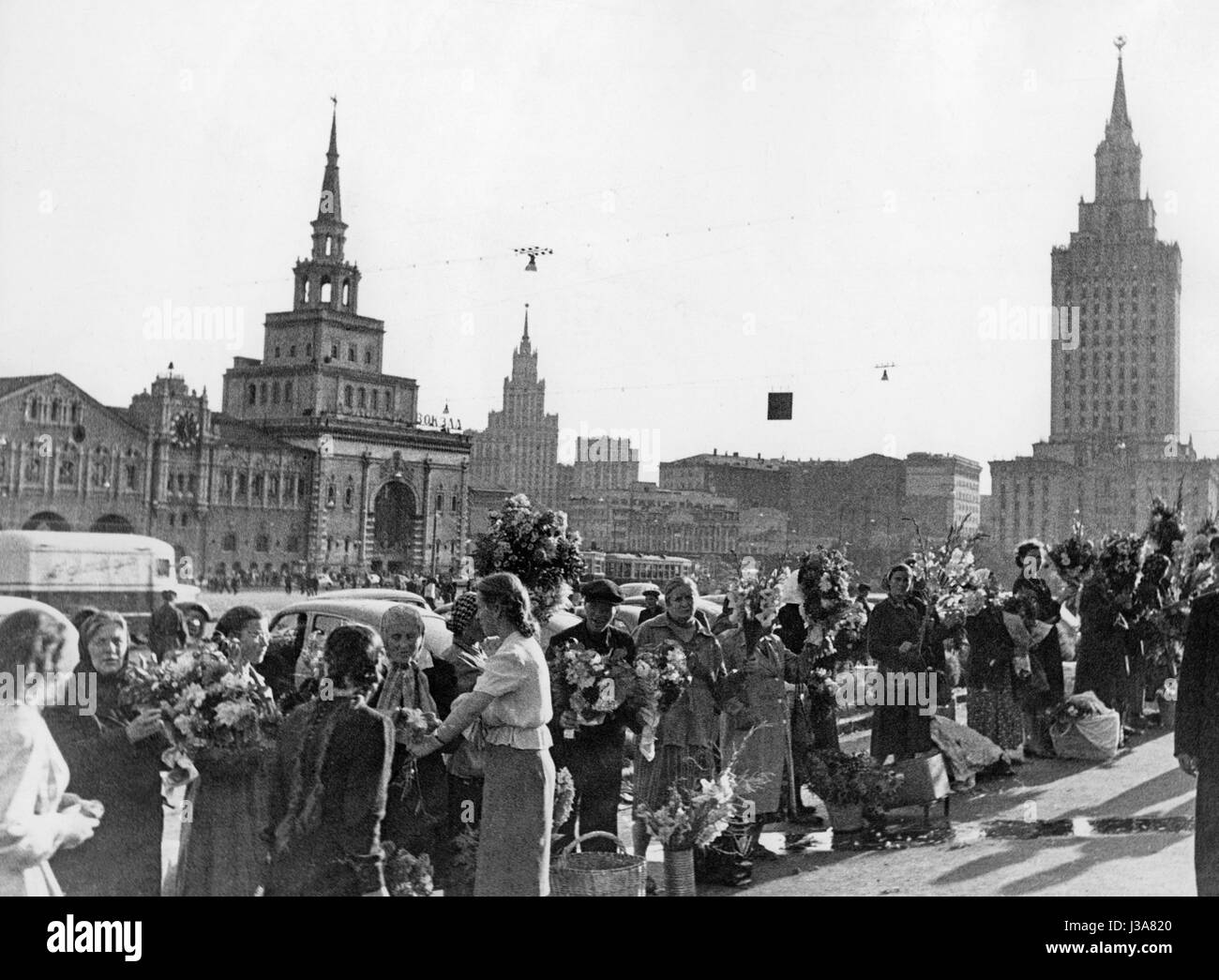 Paysages urbains de Moscou Banque D'Images