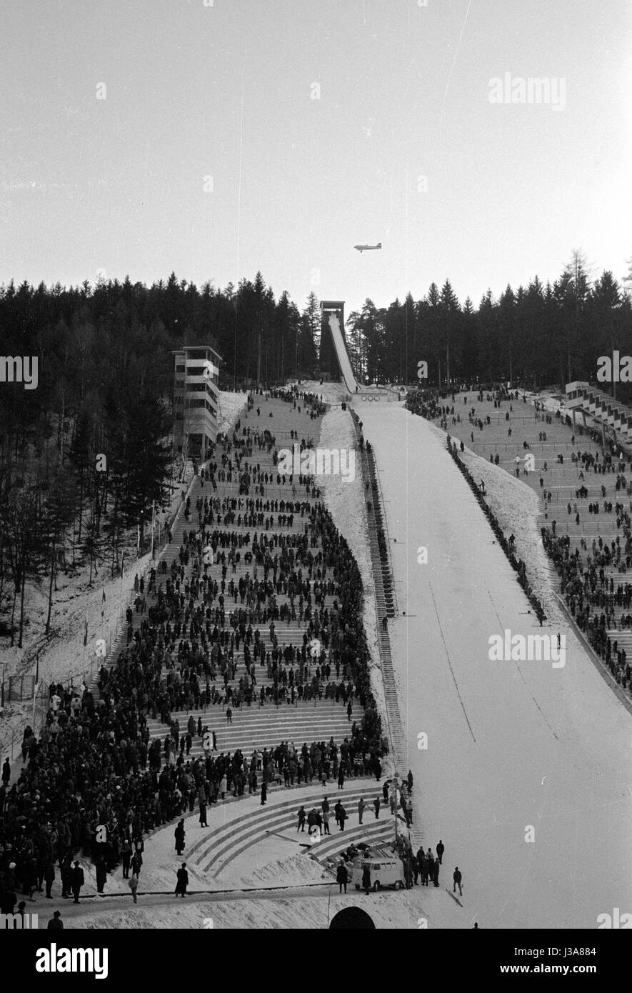 Tournoi de quatre collines 1963/64 : individuelle de saut à Innsbruck, 1964 Banque D'Images