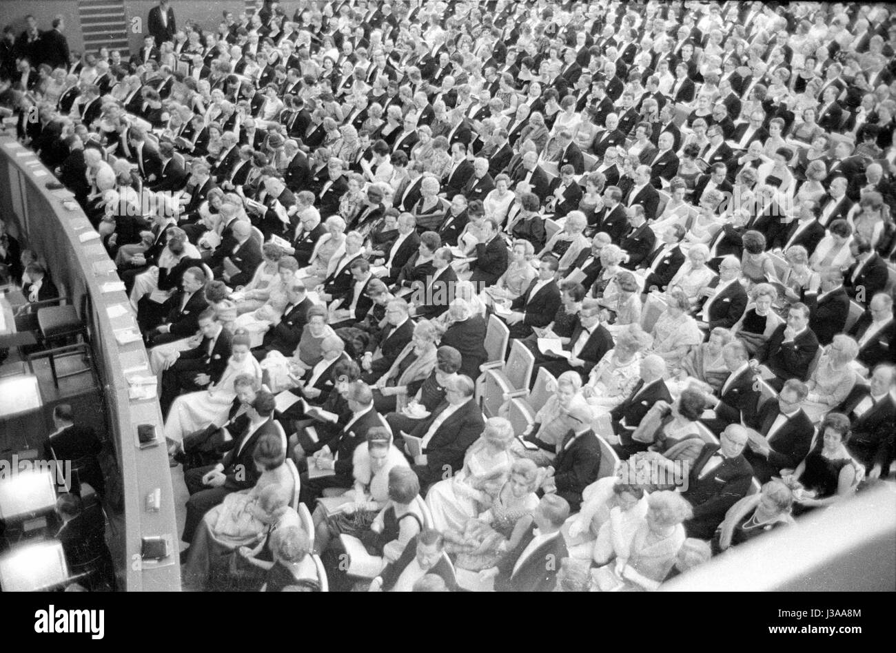 Réouverture de l'Théâtre National de Munich, 1963 Banque D'Images