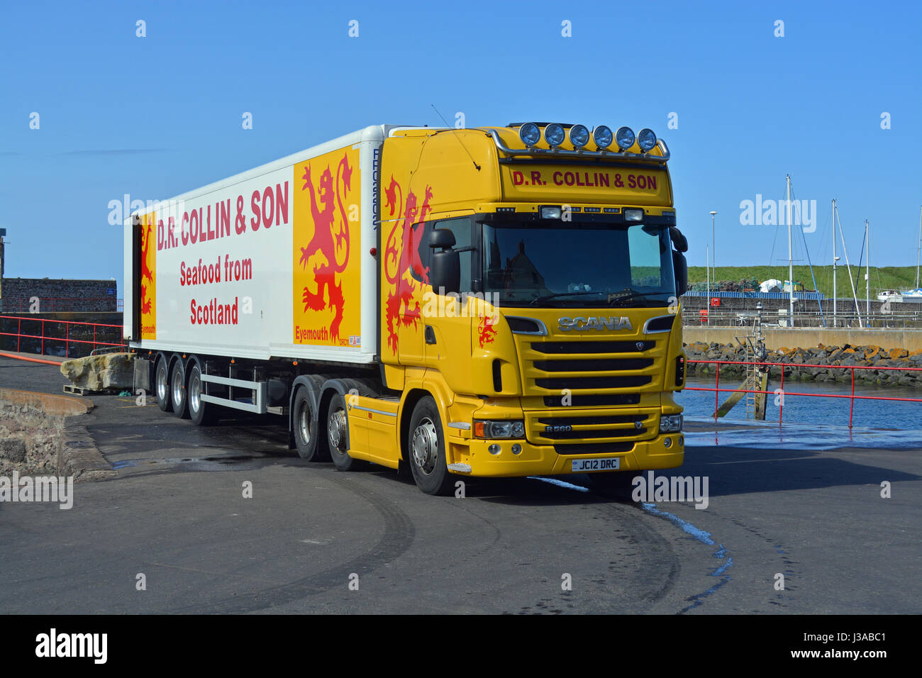 Scania R560 Camion Banque D'Images