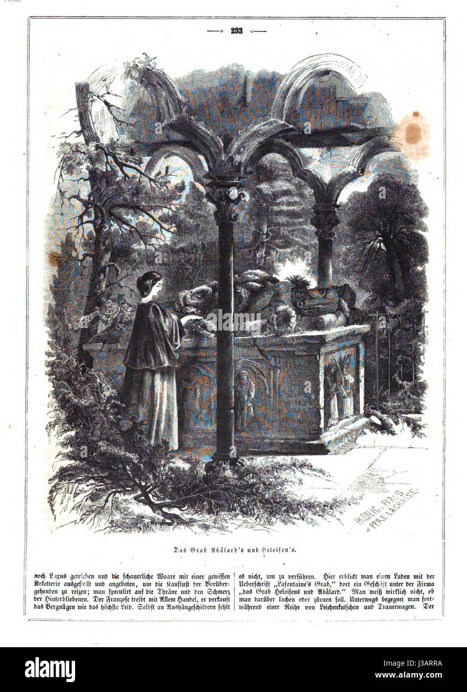 Die Gartenlaube (1857) 233 Banque D'Images