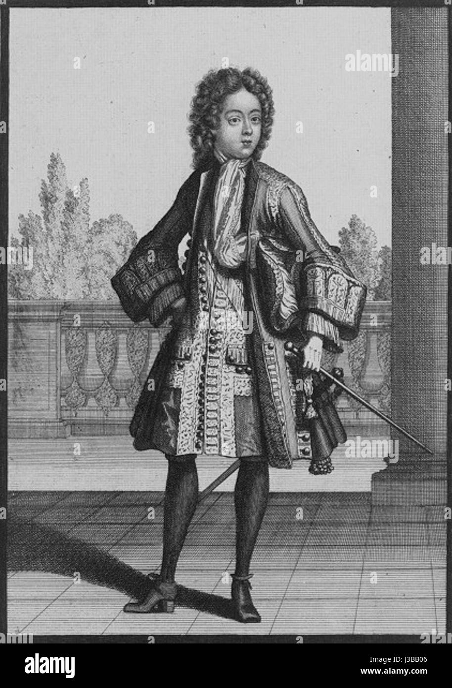 Duc du Maine1 Banque D'Images