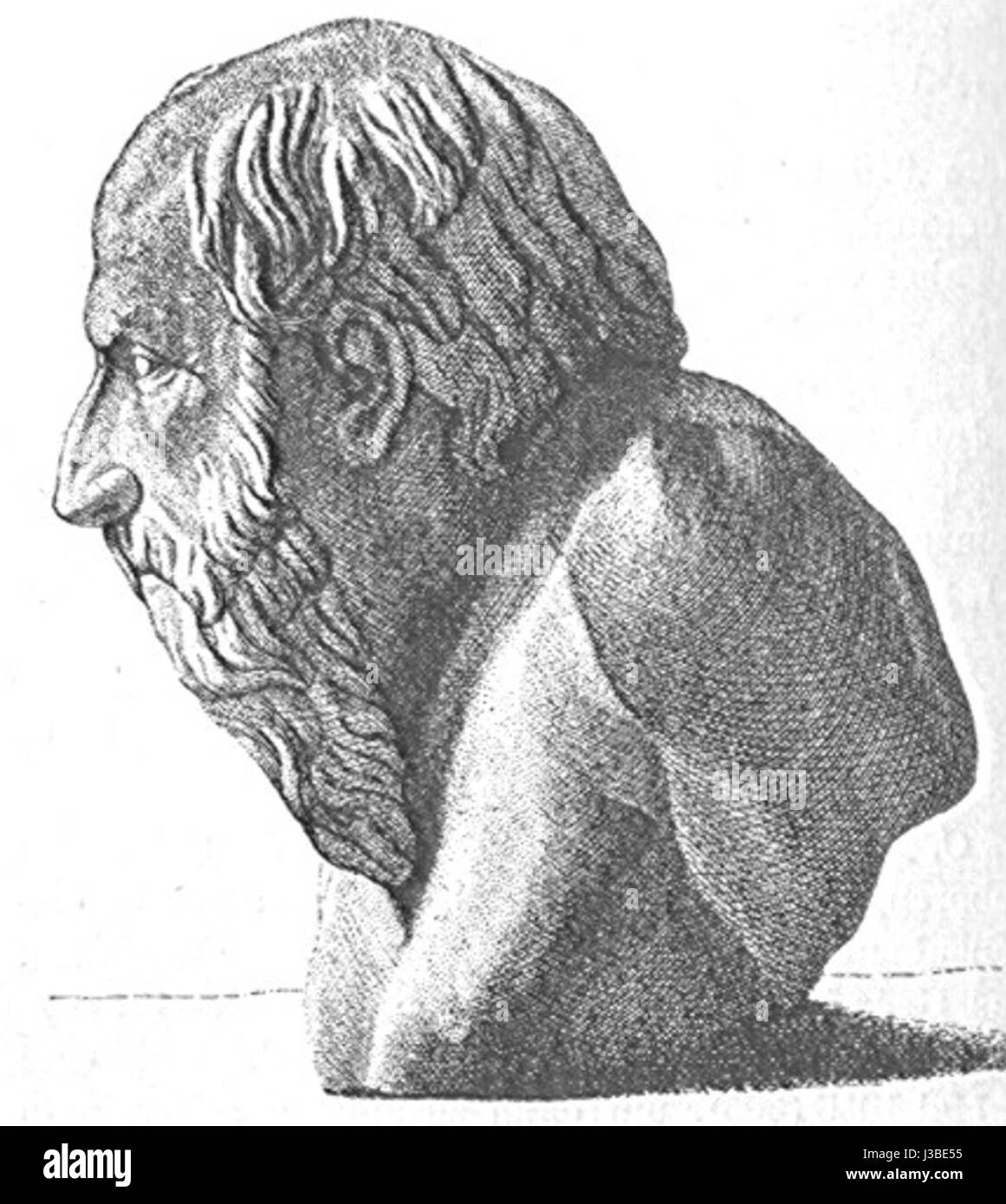 Diogène de Sinope était un philosophe grec et l'un des fondateurs du cynisme. Connu pour son style de vie ascétique et ses critiques aiguës de la société, il a défié les normes et les valeurs traditionnelles de son époque. Banque D'Images