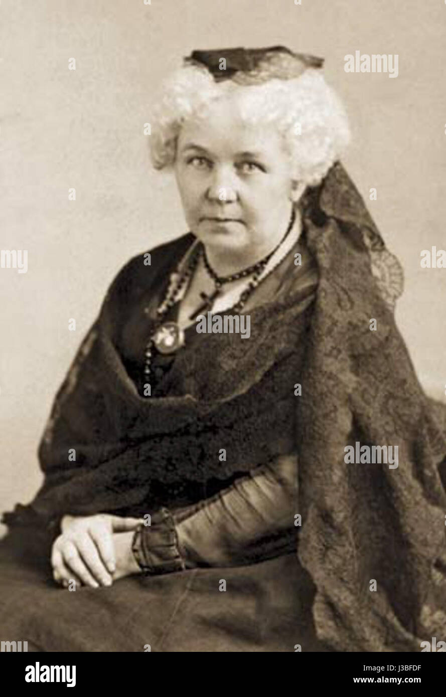Elizabeth Stanton Banque D'Images