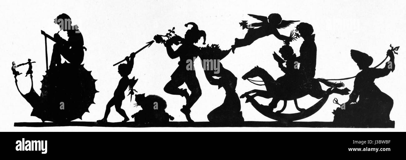 Portrait historique de la famille Duttenhofer, avec Luise et Christian Duttenhofer, capturé dans un moment historique avec le Schnecke. Banque D'Images