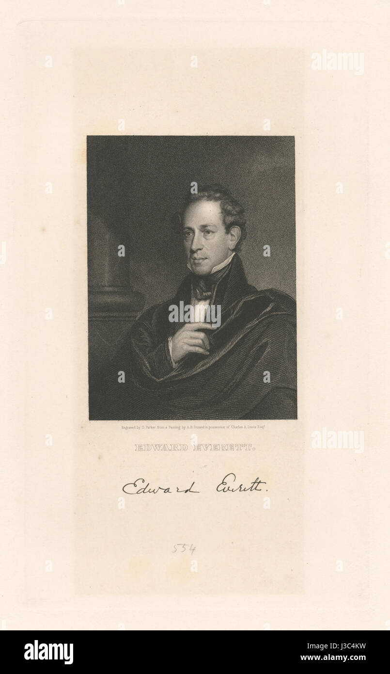 Edward Everett (NYPL b12349145 420589) Banque D'Images