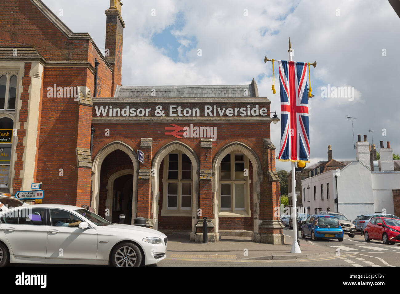 Windsor et Eton Riverside gare Banque D'Images