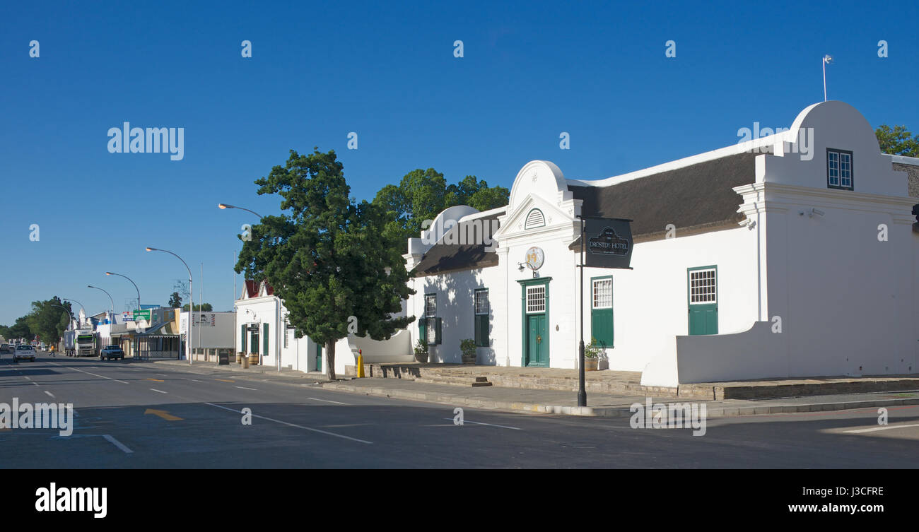 La rue de l'église Graaff Reinet Eastern Cape Afrique du Sud Banque D'Images