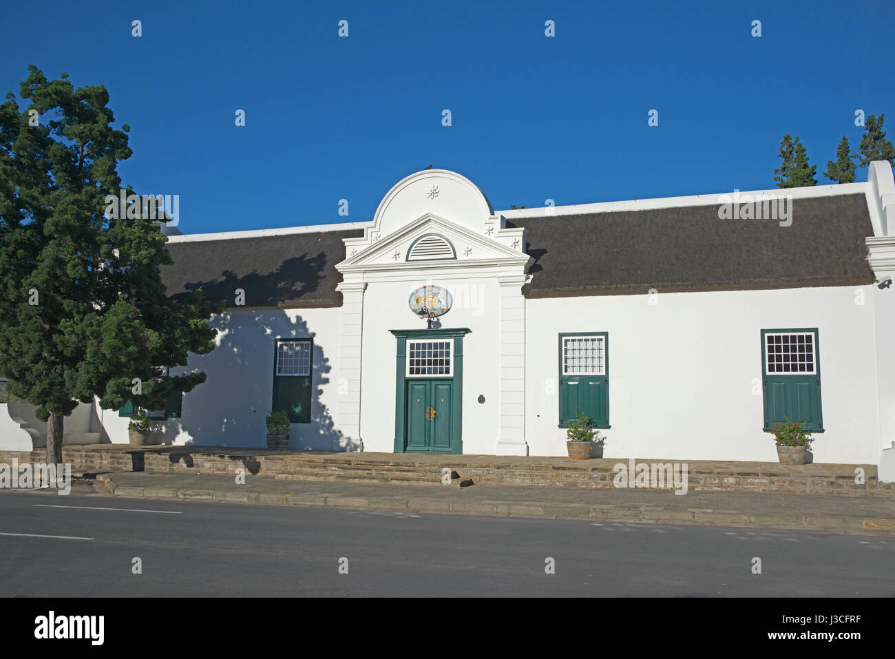 Les administrateurs ou Drostdy chambre maintenant hôtel Church Street Graaff Reinet Eastern Cape Afrique du Sud Banque D'Images