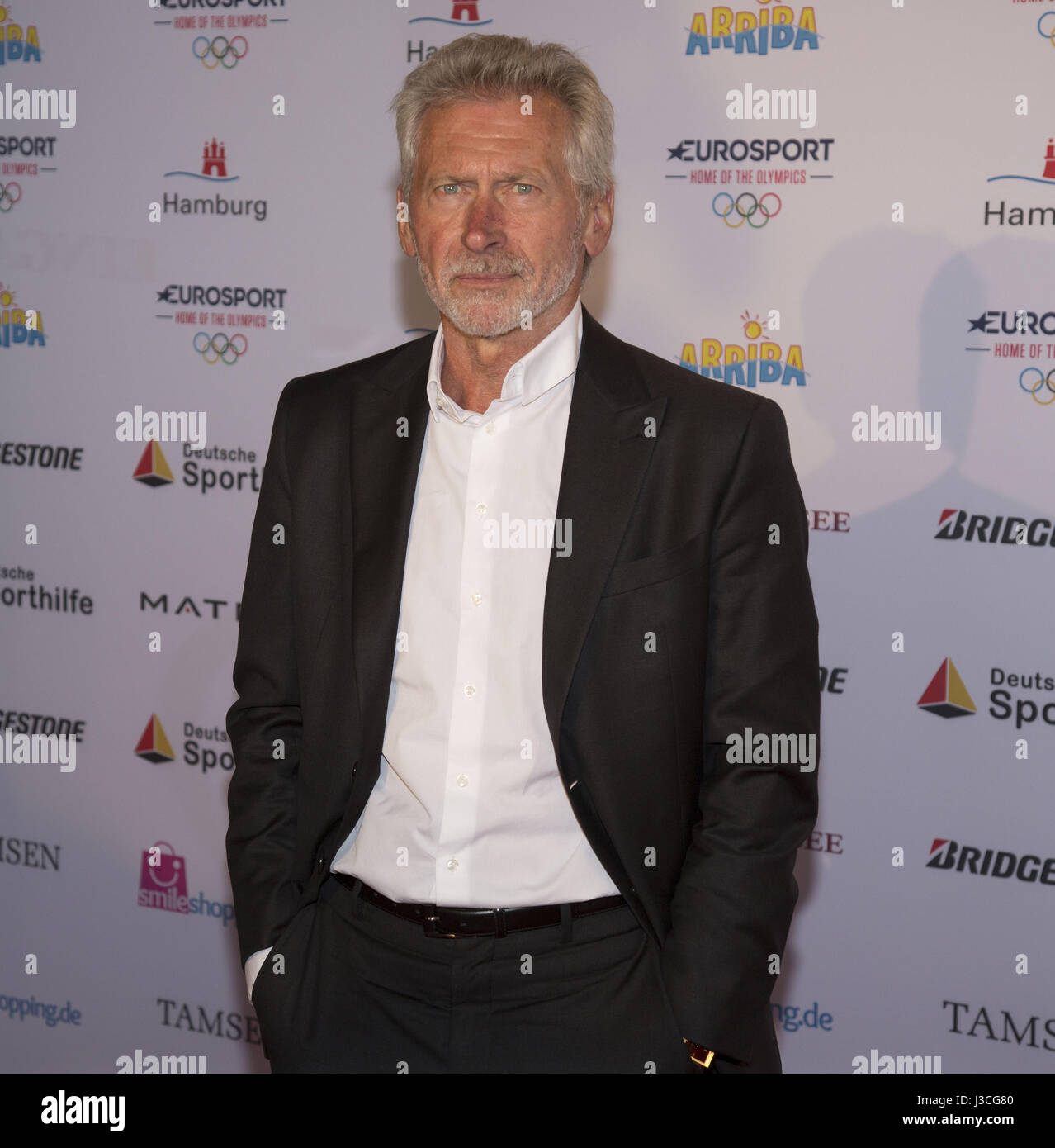 Deutscher Sportjournalistenpreis 2017 à l'hôtel Elysée avec : Paul Breitner Où : Hambourg, Allemagne Quand : 03 Avr 2017 Banque D'Images