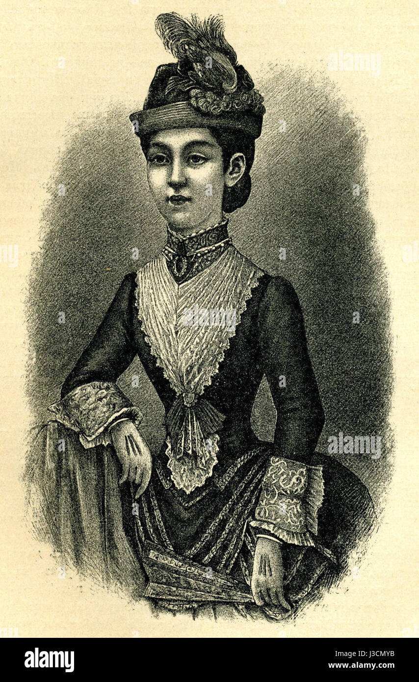Empress Haruko. Libre à partir de la livre de 1902 Banque D'Images