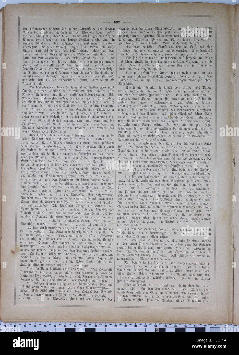 Die Gartenlaube, un magazine allemand populaire, présente une variété de sujets culturels, sociaux et scientifiques. L'édition 1884 (volume 602) comprend des articles sur l'actualité, la littérature et les développements artistiques de l'époque. Banque D'Images