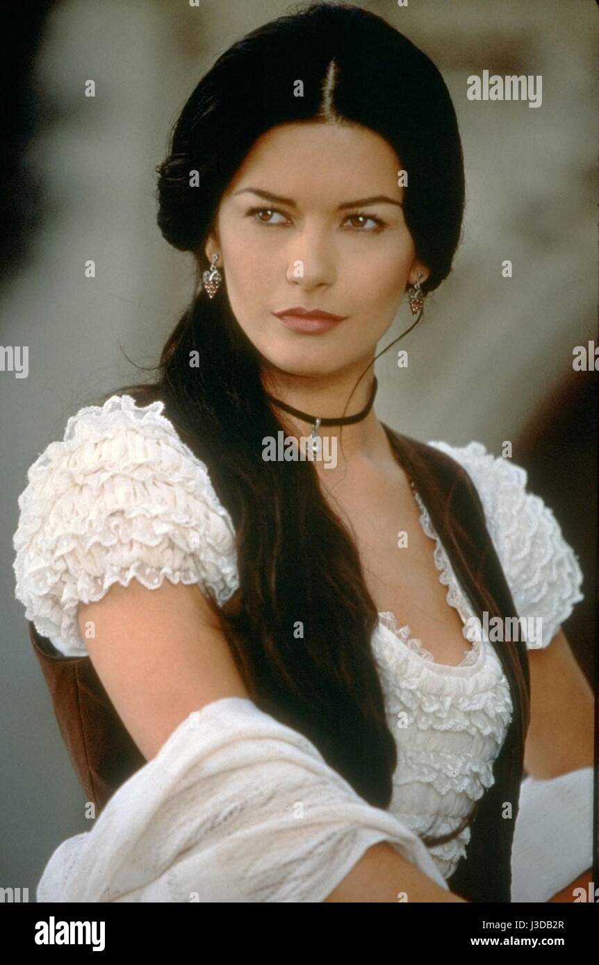 Le masque de Zorro Année : 1998 USA Catherine Zeta-Jones Directeur : Martin Campbell Banque D'Images