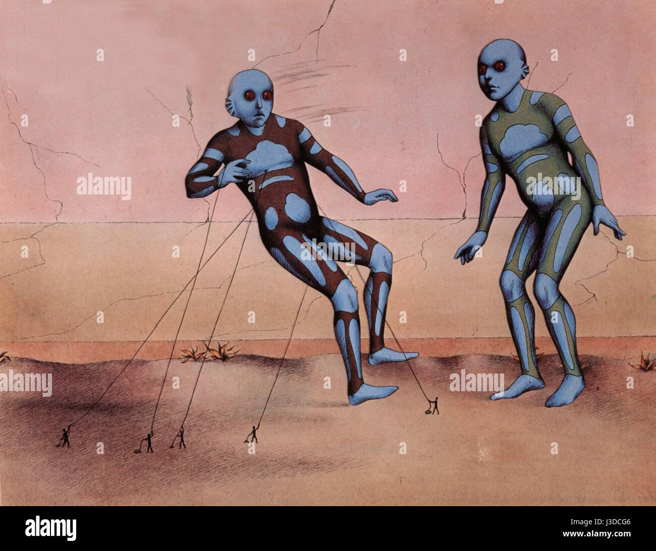 La planète sauvage Planète fantastique Année : 1973 La Tchécoslovaquie / France Réalisateur : René Laloux Animation Banque D'Images