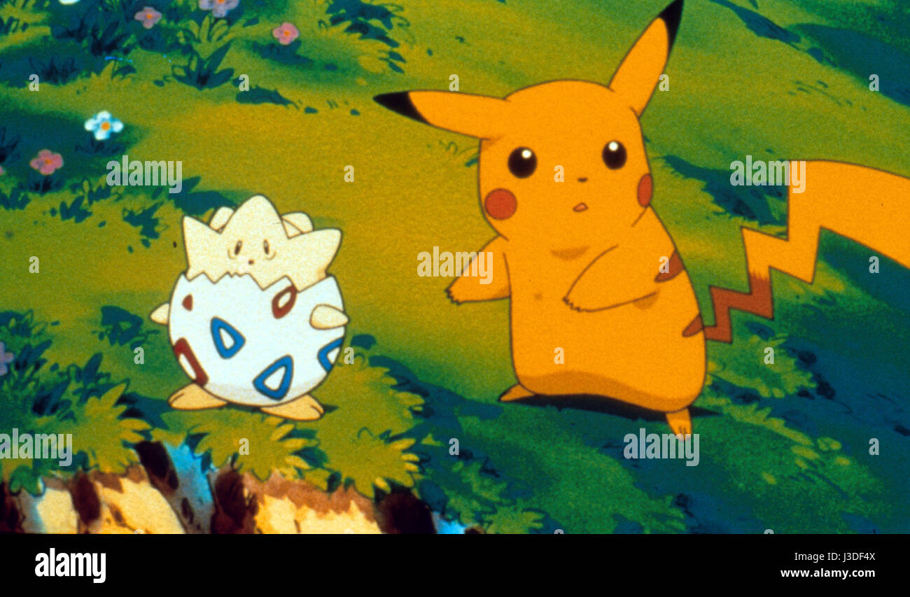 Le premier film Pokémon Année : 1998 USA / Japon Réalisateur : Michael Haigney Kunihiko Yuyama Animation Banque D'Images