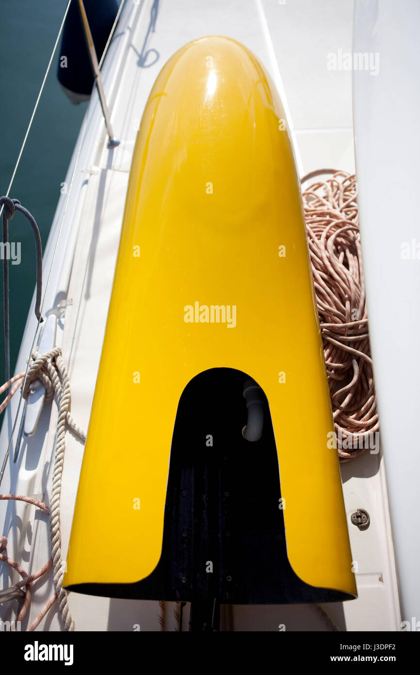 Détenteur du record du monde d'apnée à Herbert Nitsch le camp de formation à Santorin, Grèce Banque D'Images