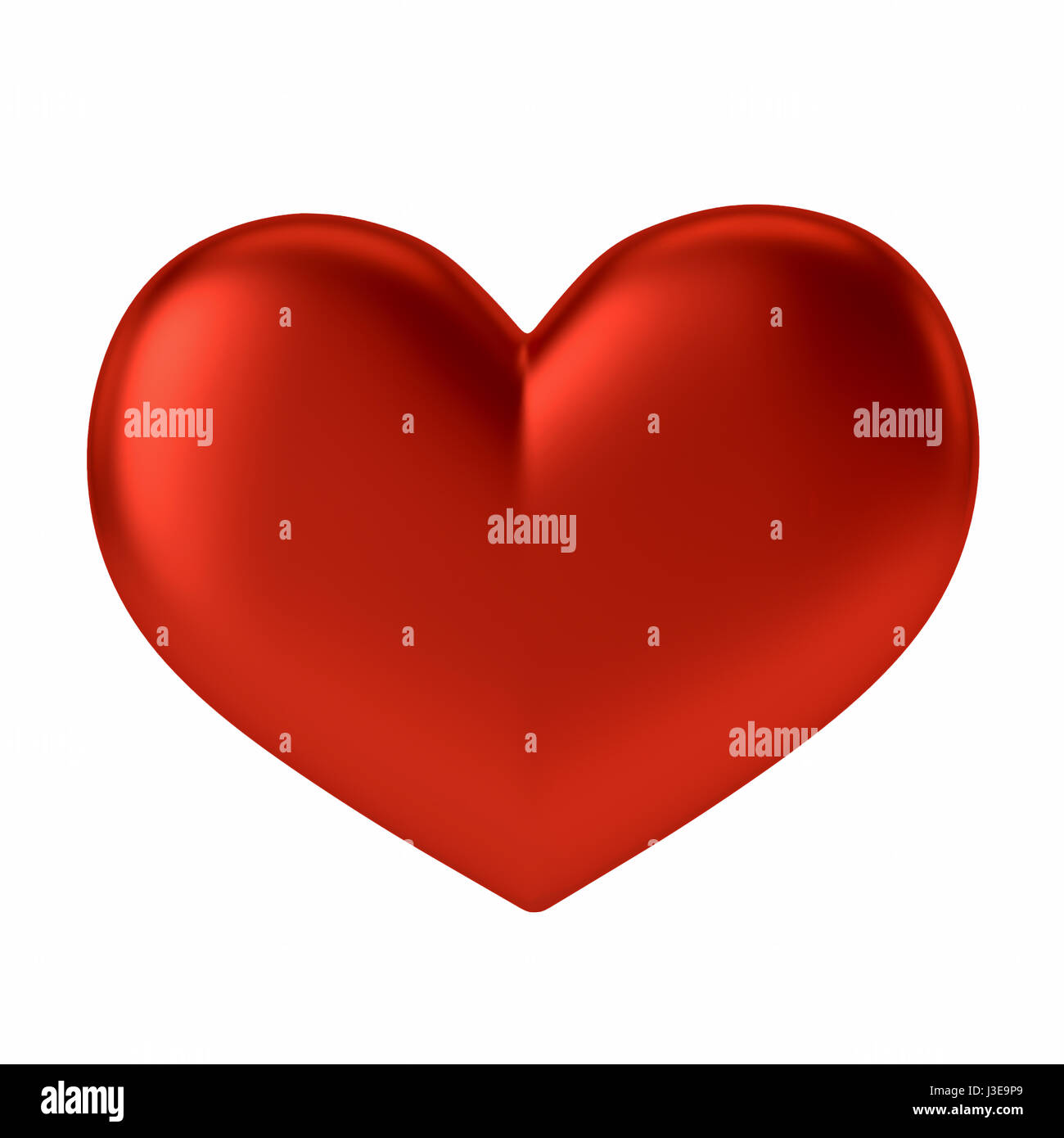 Red Valentine. 3d Banque D'Images