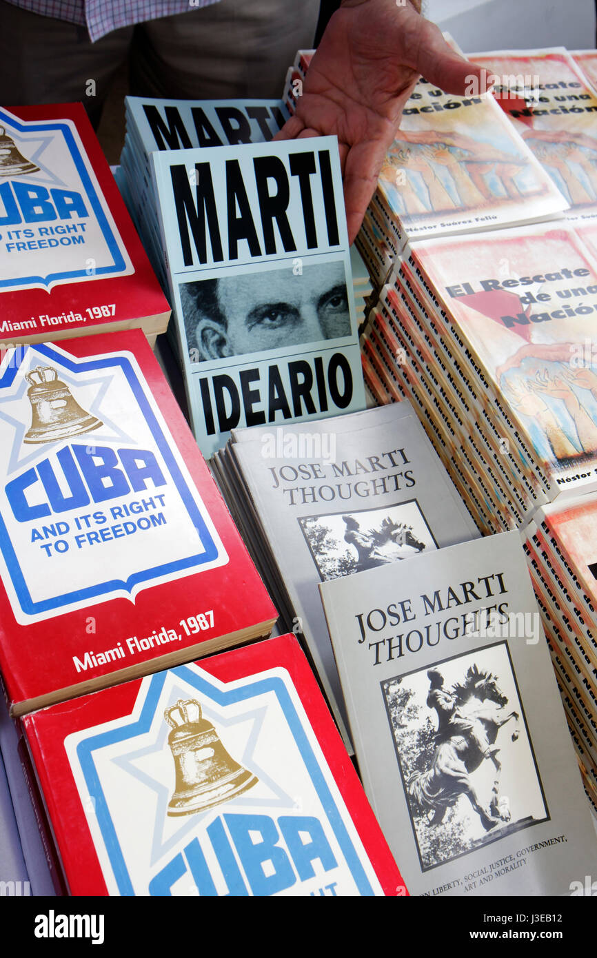 Miami Florida,Tropical Park,Cuban Exode relief Project,festival,festivals,livre politique,livres,Jose Marti,poète,Diaspora,patrimoine,FL080921096 Banque D'Images