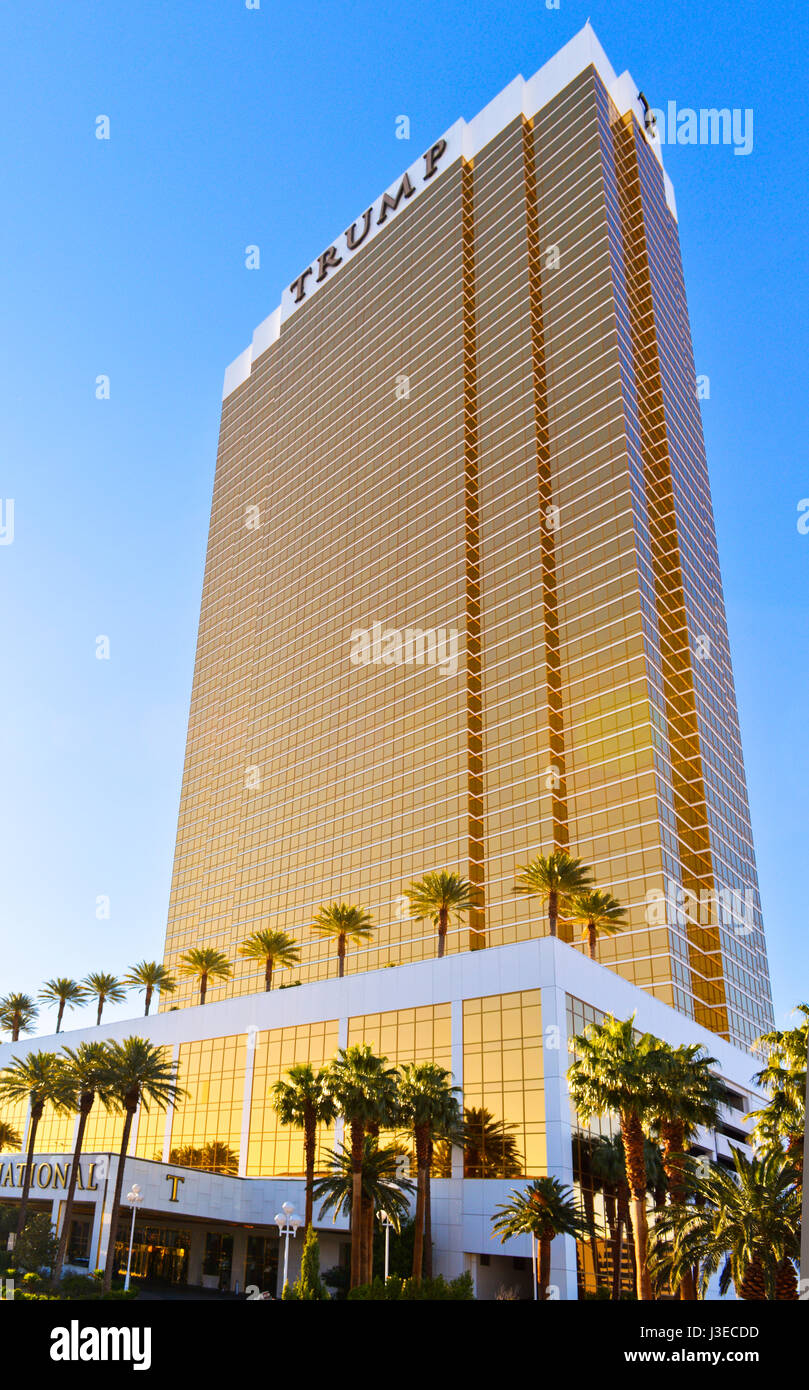 La tour Trump International, Las Vegas Nevada Banque D'Images