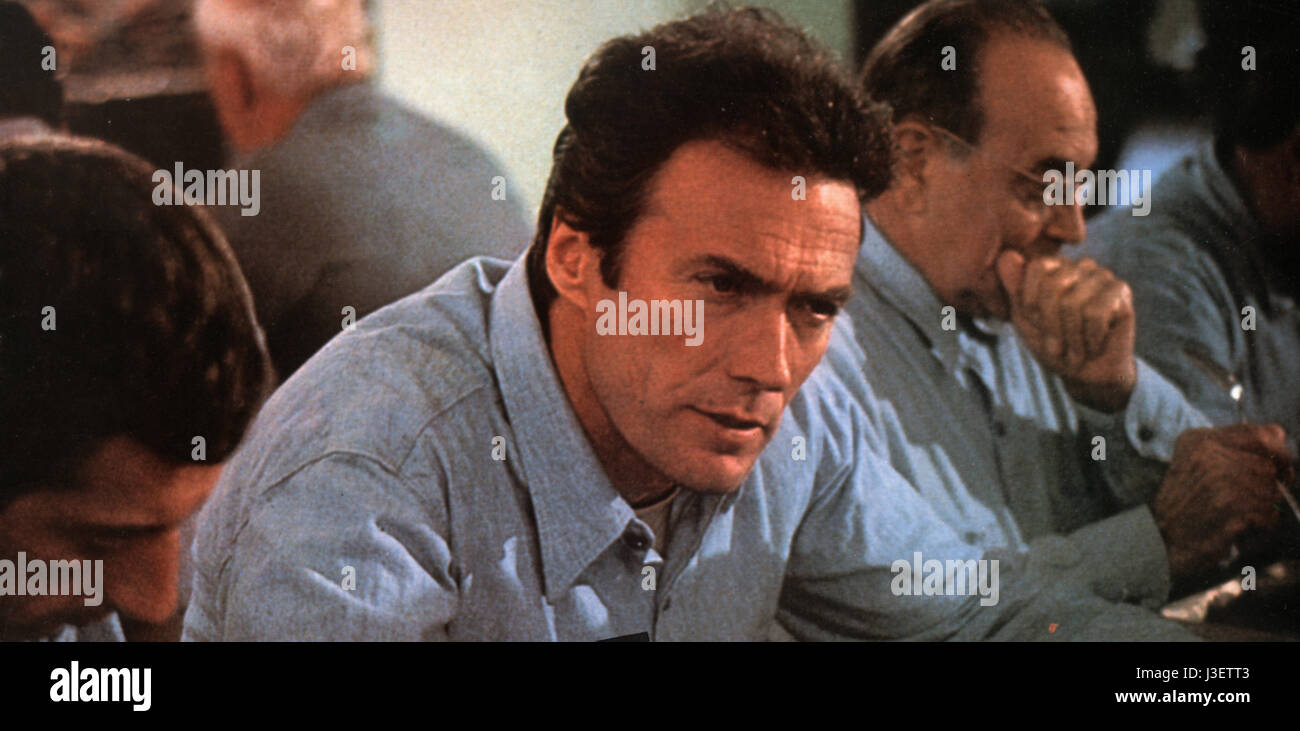 L'évadé d'Alcatraz d'Alcatraz Année : 1979 - USA Clint Eastwood Réalisateur : Don Siegel Banque D'Images