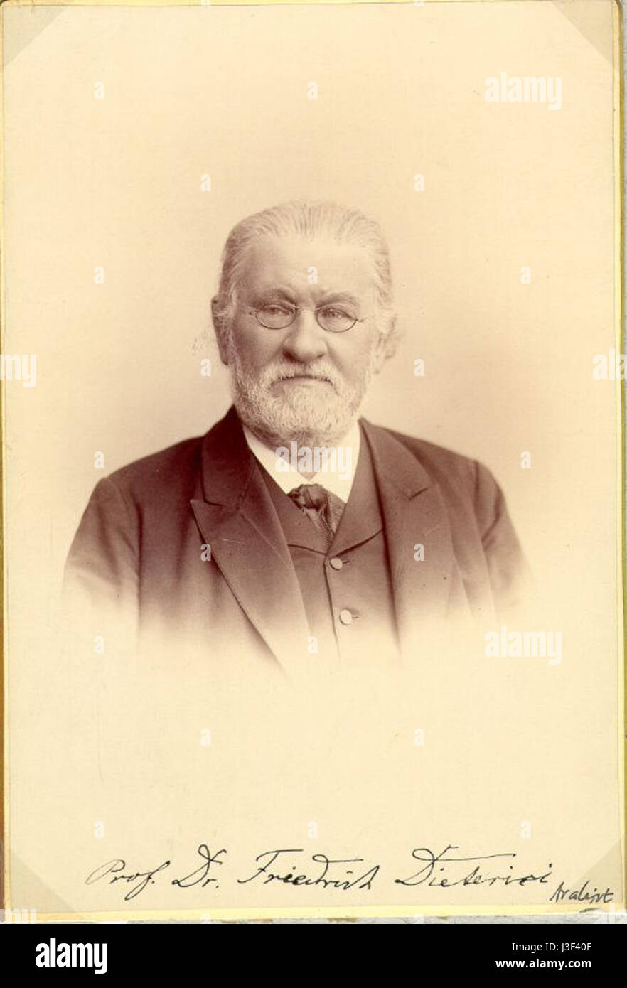 Heinrich Friedrich Dieterici orientaliste Banque D'Images