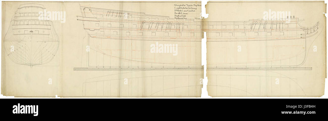 Formidable, référencé dans des contextes historiques de l'année 1751, pourrait être un navire, un événement ou une référence culturelle notable. Cette année marque une période importante dans l'histoire de ces entités, en particulier dans l'histoire navale ou les événements politiques. Banque D'Images