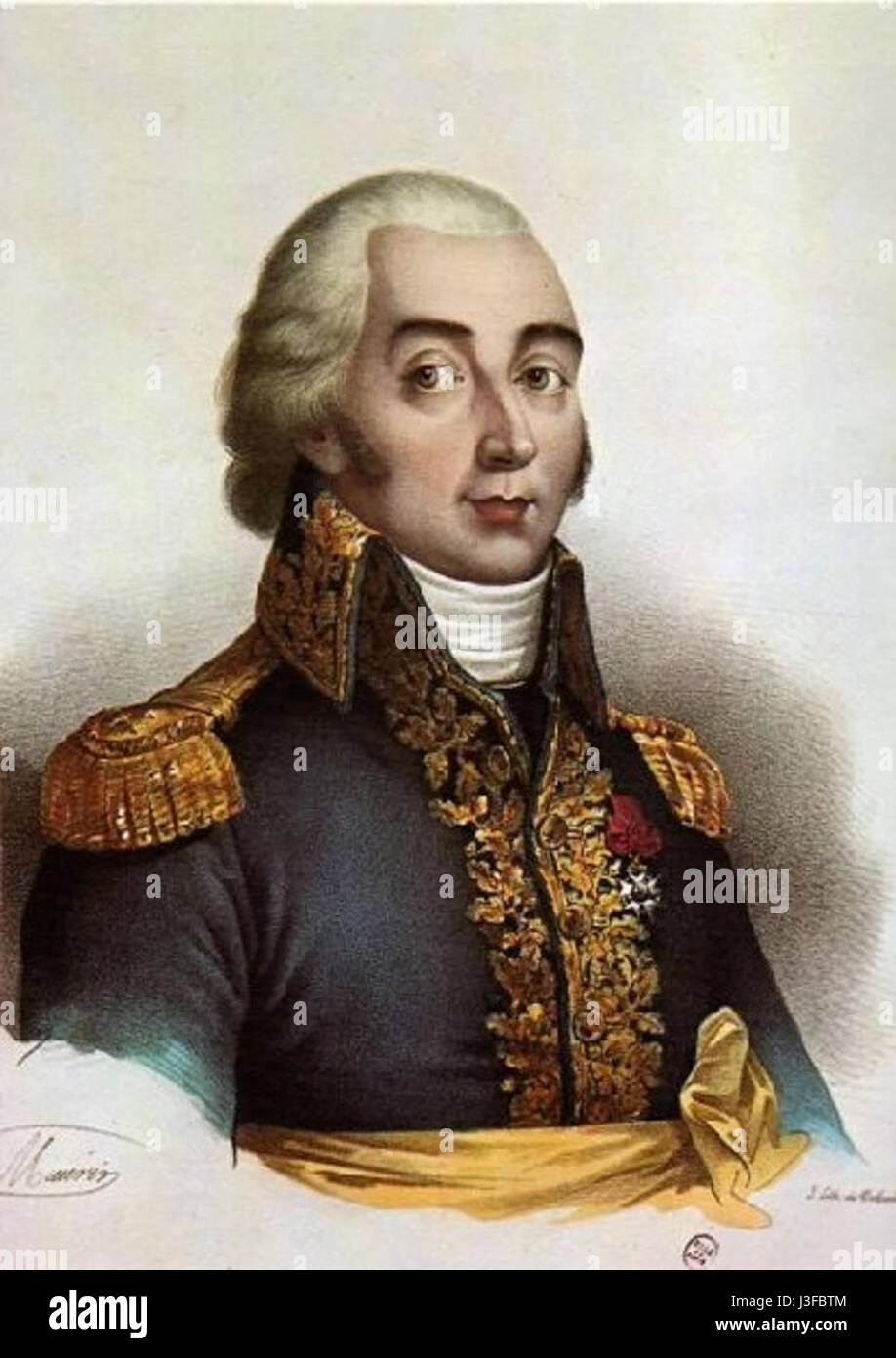 Général Claude François de Malet Banque D'Images