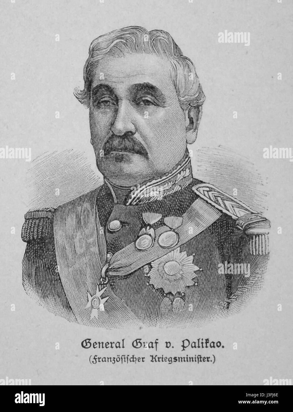 Général Palikao Graf v. Banque D'Images