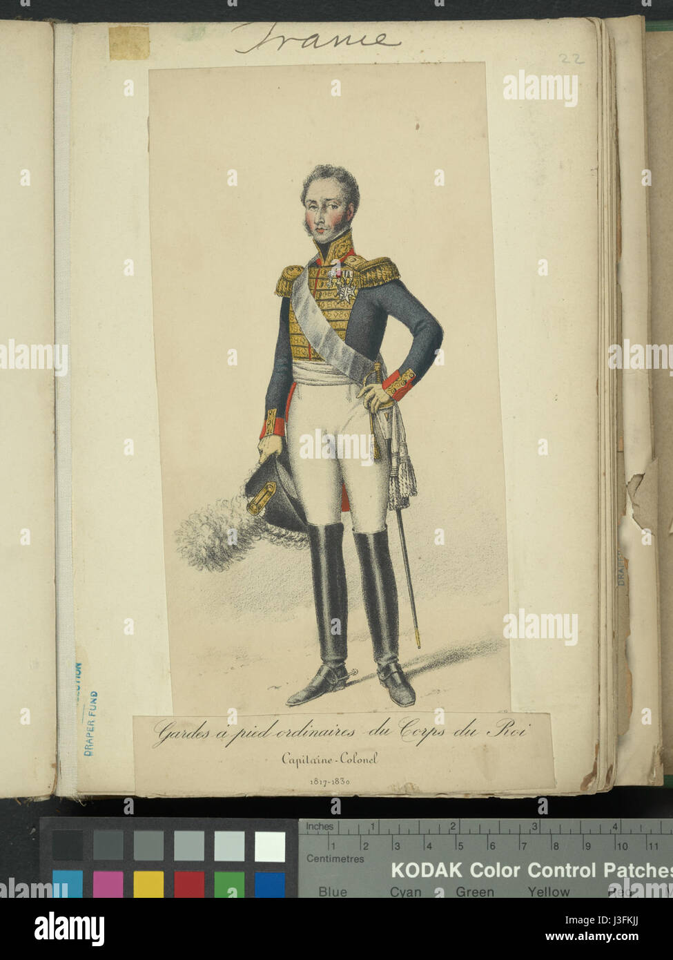 Un compte-rendu historique de la France en 1830, détaillant les événements entourant la Révolution de juillet, qui a abouti au renversement de la monarchie des Bourbons et à l'établissement de la monarchie de juillet. Banque D'Images