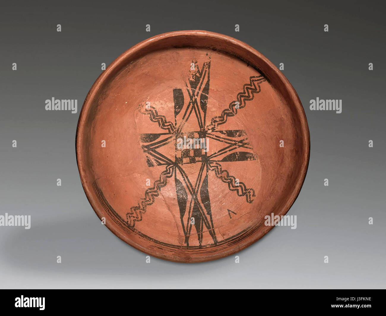 Talerza nubijski, warsztat Fragment Banque D'Images