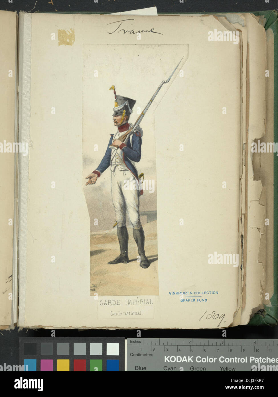 France, 1809 (NYPL b14896507 1639504) Banque D'Images