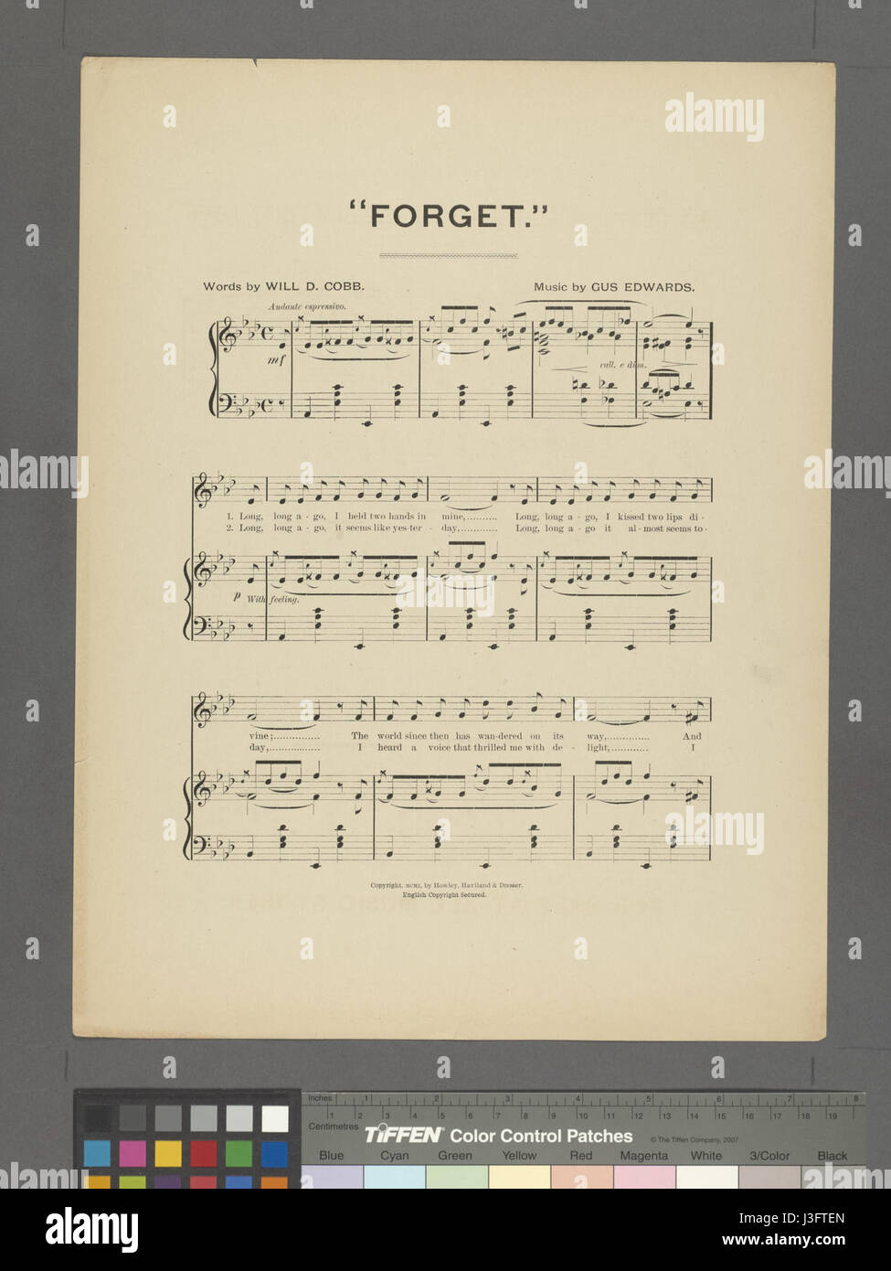 Forget (NYPL Hadès 1926649 1955158) Banque D'Images
