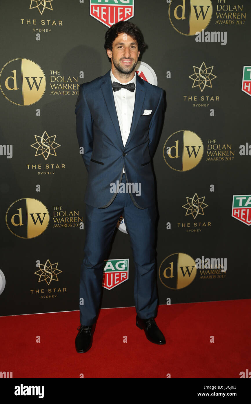 Le 1 mai 2017. Sydney, Australie. A-League Player Thomas Broich arrive sur le tapis rouge pour la Fédération de football d'Australie prix prestigieux eve Banque D'Images