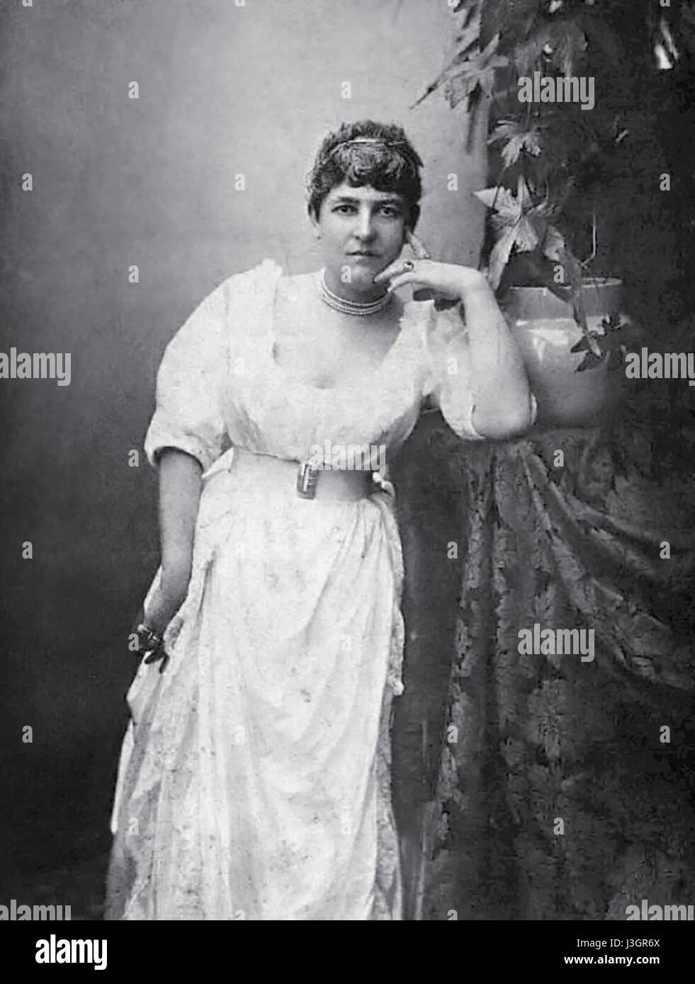 Fanny Van de Grift Stevenson Banque D'Images