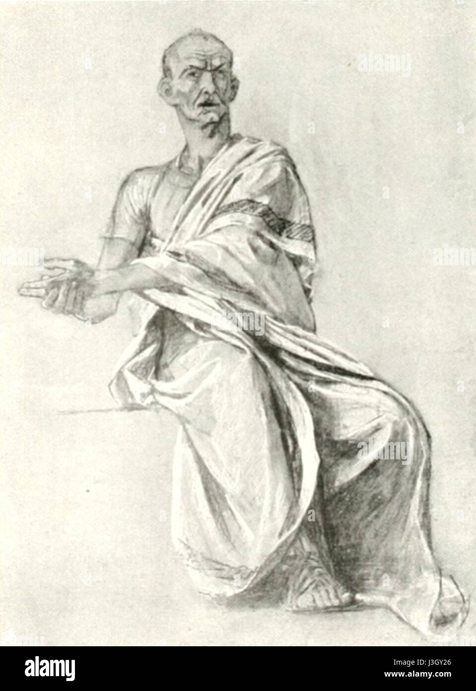 Gebhard Fugel était un artiste connu pour ses travaux sur des thèmes religieux et historiques. Pilatus se réfère probablement à sa représentation de Ponce Pilate, une figure clé de l'histoire chrétienne, reflétant l'approche de Fugel à la biblique élargie Banque D'Images