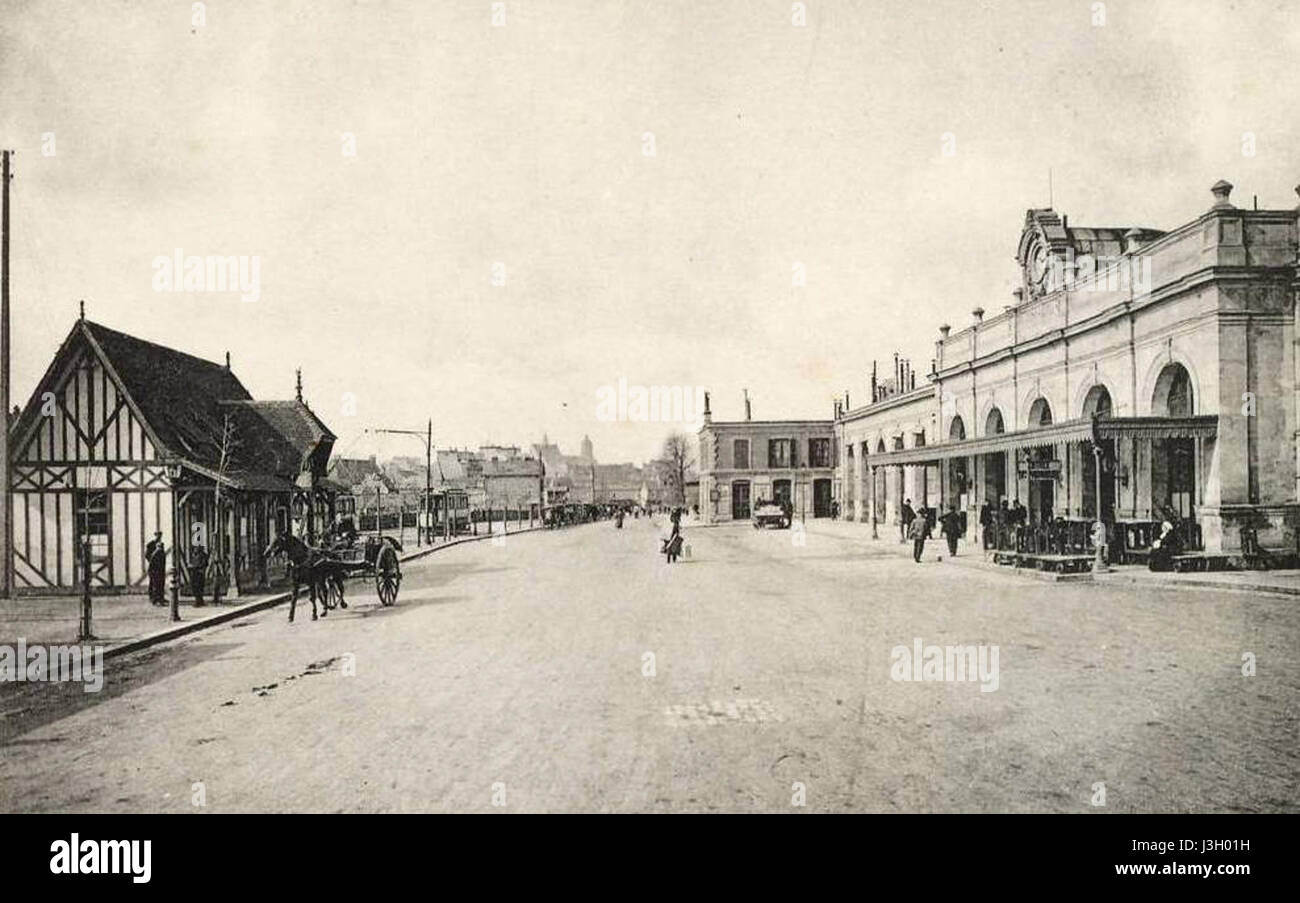 Gare des années 1850 (8) Banque D'Images