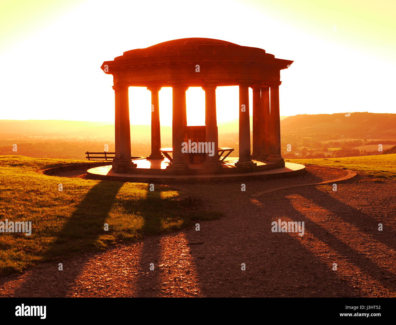 Inglis, Colley Memorial Hill, Reigate Surrey Surrey,. Angleterre, Royaume-Uni. Banque D'Images