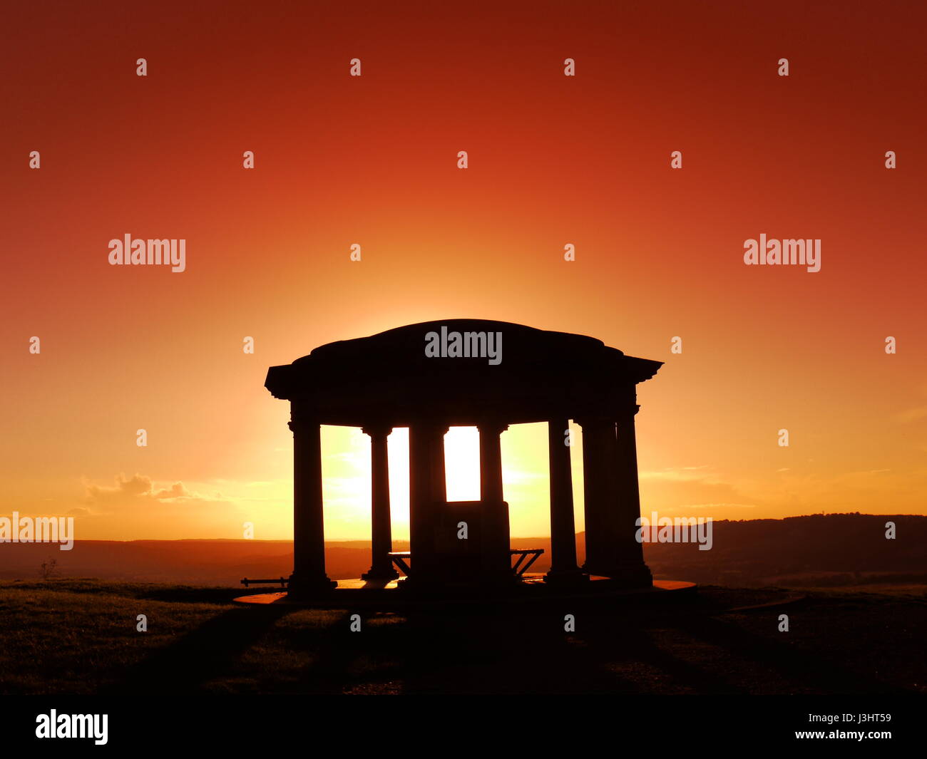 Inglis, Colley Memorial Hill, Reigate Surrey Surrey,. Angleterre, Royaume-Uni. Banque D'Images