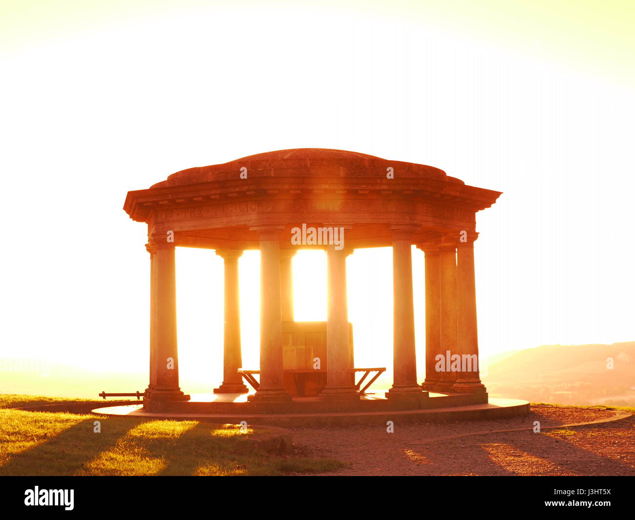 Inglis, Colley Memorial Hill, Reigate Surrey Surrey,. Angleterre, Royaume-Uni. Banque D'Images