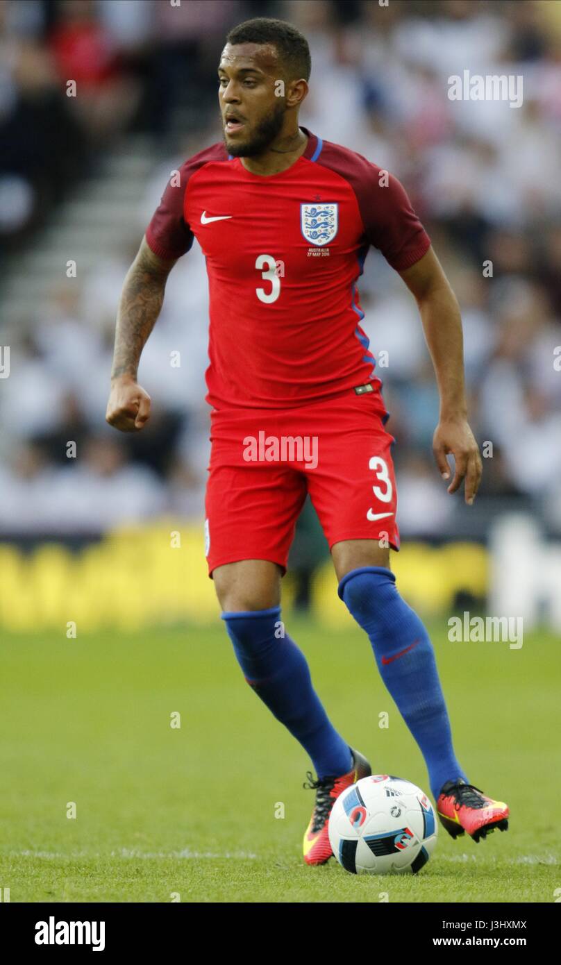 RYAN BERTRAND ANGLETERRE SOUTHAMPTON FC ANGLETERRE & SOUTHAMPTON FC STADE DE LA LUMIÈRE SUNDERLAND ENGLAND 27 Mai 2016 Banque D'Images