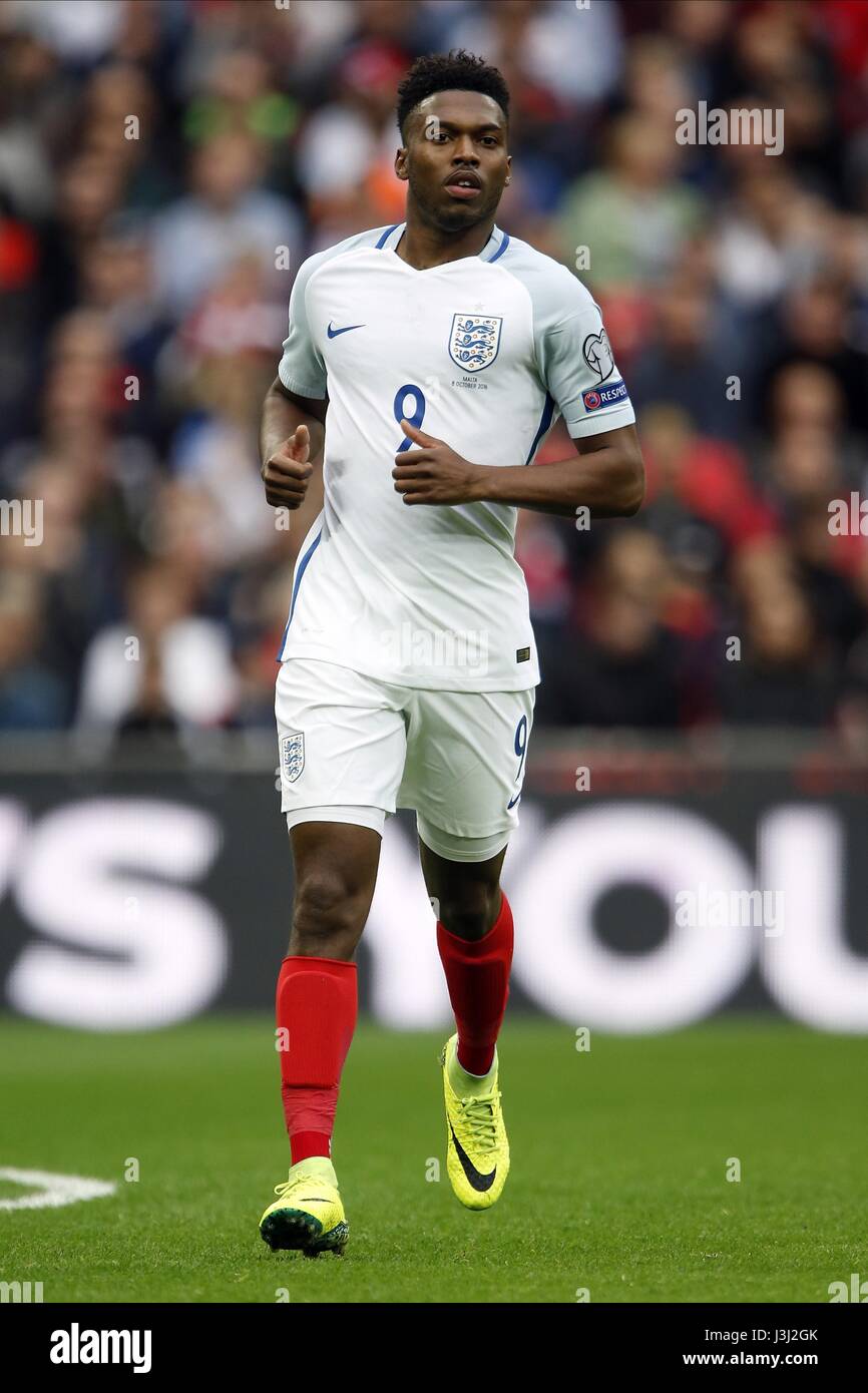 DANIEL STURRIDGE ANGLETERRE ANGLETERRE LIVERPOOL FC Liverpool FC & WEMBLEY Londres Angleterre 08 octobre 2016 Banque D'Images