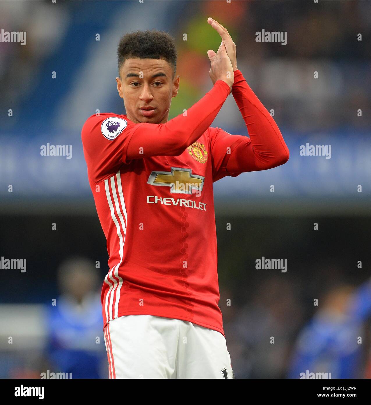 MARCUS RASHFORD DE MANCHESTER CHELSEA V MANCHESTER UNITED stade de Stamford Bridge Londres Angleterre 23 octobre 2016 Banque D'Images