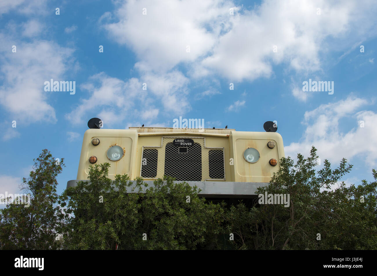 Abu Dhabi , Émirats Arabes Unis - l'Emirates National Auto Museum abrite environ 200 voitures appartenant à S.A. Cheikh Hamad Bin Hamdan Al Nahyan. Le col Banque D'Images