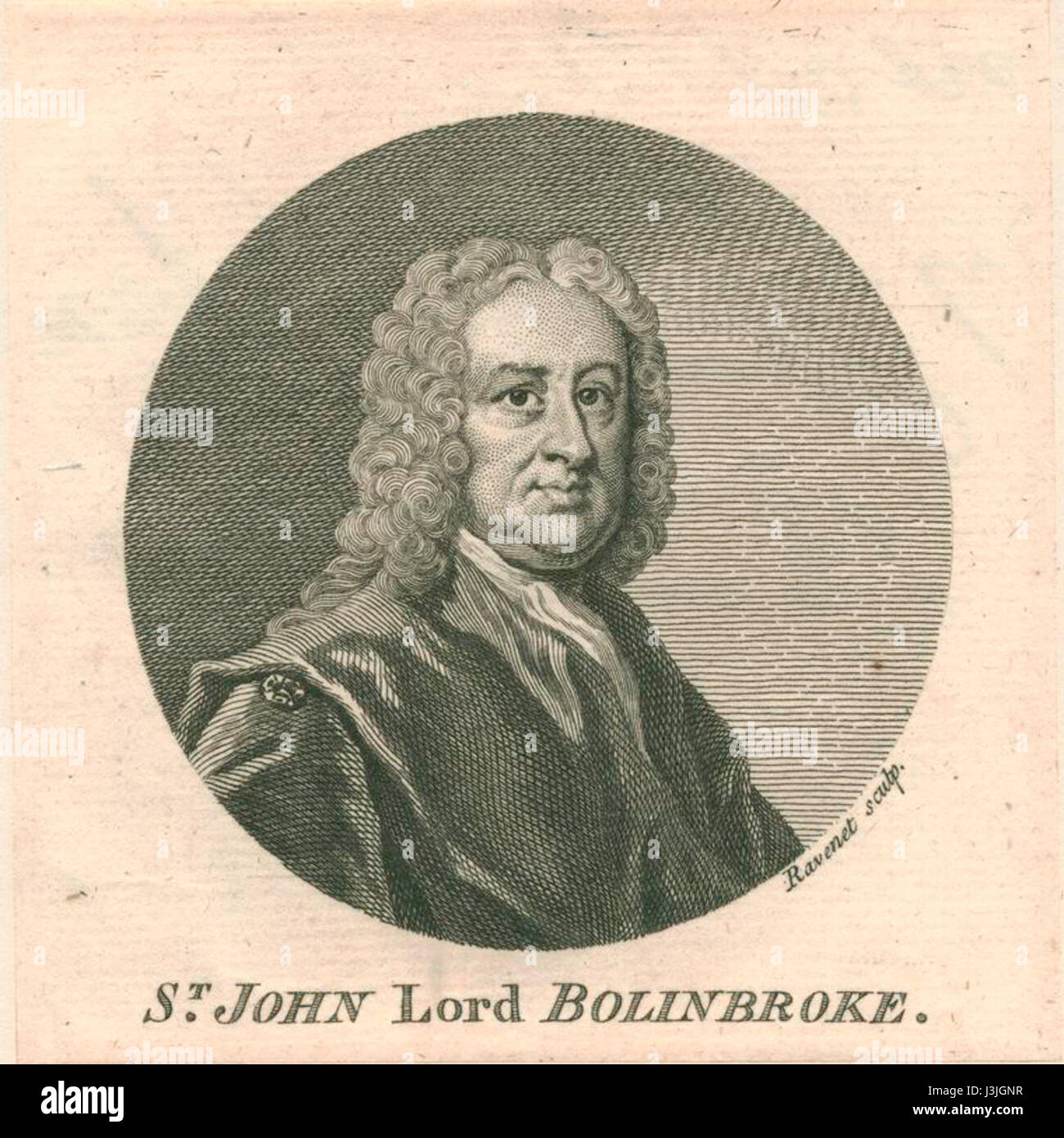 Henry St John, vicomte Bolingbroke Banque D'Images