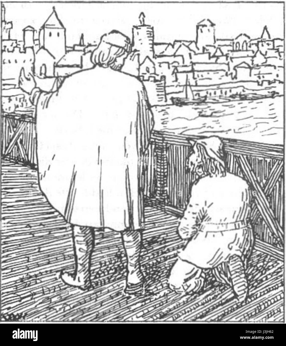 'Harald Hardraade's Saga' écrit par W. Wetlesen, traite de la vie et des exploits du roi norvégien Harald Hardraade. Le travail comprend des détails sur ses campagnes militaires et son rôle important dans l'histoire scandinave, y compris sa tentative de traverser le pont de Londres. Banque D'Images