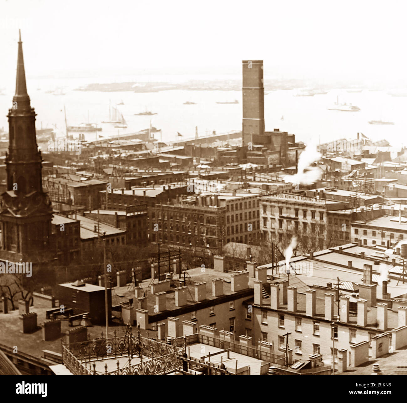 New York - période victorienne Banque D'Images